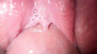 Close up sex with a step sister and a creamy finish