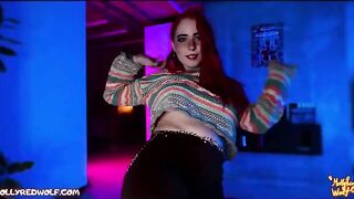 The insatiable hippie girl is always looking for new experiences - MollyRedWolf