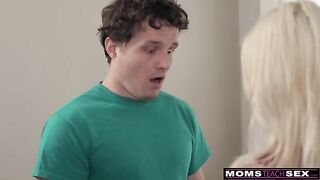 My favorite fantasy is a super hot MILF seducing me and tucking me in!