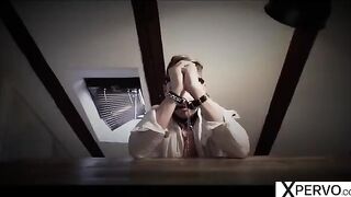 Two step sisters are sharing their new sex slave in this hot vid