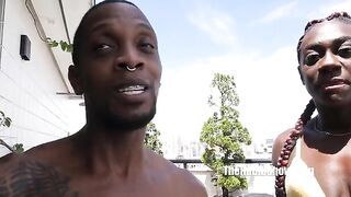 The darkest Brazilian I have ever seen Fernanda Chocolatte getting fucked by a black dude