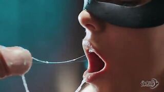 This is what a true cumslut should do with used condoms
