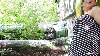 A mature Turkish woman gets fucked hard by a German guy in a raw scene