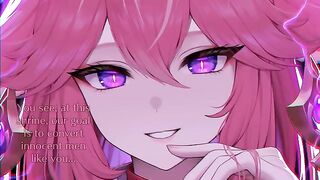 Yae Miko's 5-minute sex with her feet guarantees cum