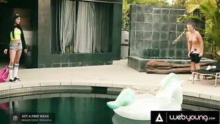 Savannah Sixx cheats on her BF with Gia Derza’s skater ass