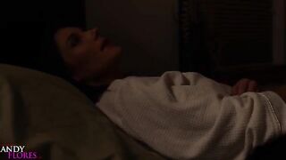 Mandy Flores fucks with her stepson during a sleepover in this steamy scene