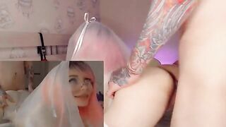 The bride cheated on her husband with his best friend in a steamy scene
