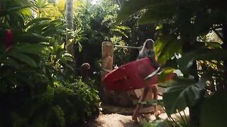 Petite babe enjoys romantic sea sex and surfing adventure