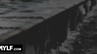 A busty cougar and her husband seduced the young pool guy with Mylf’s steamy charm