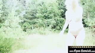 A pregnant blonde gets fucked by a old man on the beach in this hot vid