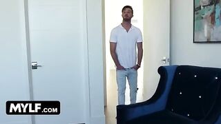 Alix Lynx gets her mouth filled with cum and dick balls