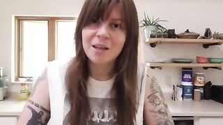 A neighbor is begging for the cock and creampie in a steamy POV scene