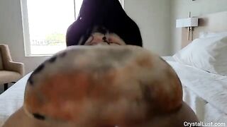 An IG model invited Papi to her hotel room to get fucked hard