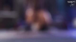 Loba gets her pussy railed and filled with a sticky load - sound edited