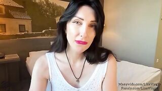 The hot MILF gave a deepthroat blowjob to her step daughter's boyfriend