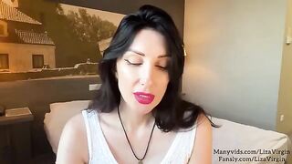 The hot MILF gave a deepthroat blowjob to her step daughter's boyfriend