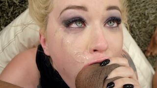 Misha Cross receives a hard cock in her tight ass hole