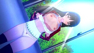Suzune Horikita desires intimacy with you in a hentai class