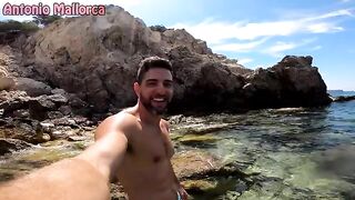 A skinny girl got banged hard on a public nude beach in HD