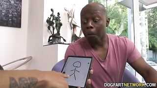 Cougar Dee Williams gets rent in form of BBCs from two guys