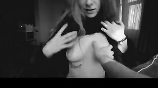 A beautiful girl got a creampie after a blowjob