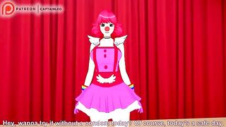 Hottest clown girl Geiru Toneido gets fucked hard in this intense scene