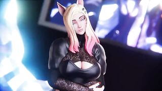 OUT Meet N Greet Part 2 Ahri Evelynn - a hot cartoon porno with scissors play