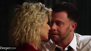 Jessie brought a look-alike girlfriend for a kinky threesome in this sizzling Deeper production