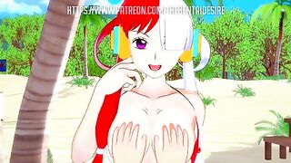 Uta’s dreamy time scene from One Piece Hentai is pure fire!