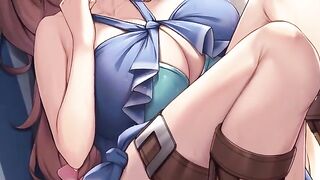 Raphtalia helps out with that sticky penis situation (Hentai JOI)