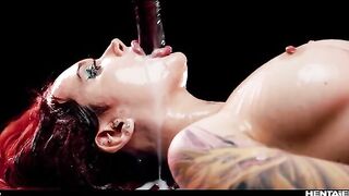 The hottest girls are getting fucked by huge Monsters and filled with cum
