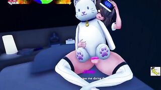 Twisted World New Update Part 1 - a hot cartoon game with futanari action