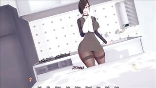 Twisted World New Update Part 1 - a hot cartoon game with futanari action