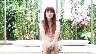 Redhead with perfect body gets fucked at NetVideoGirls audition