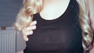 I like breast slapping and sex, it’s my favorite way to end the night