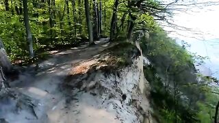 A walk around Gdynia Orłowo with my Chihuahua, wild sex on the streets