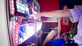That's what double jackpot means, when you get two pussies to fuck you