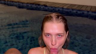 A girl from California has a thing for guys and swimming pools