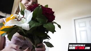 The hot beauty Octavia Red has a great time with a huge cock