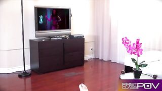 Queen Adriana Chechik gets her slutty throat filled with cock