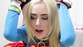 Candy White’s bondage solo action is a must-see for fans