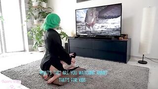 Tatsumaki cosplay gets her pussy railed by Saitama