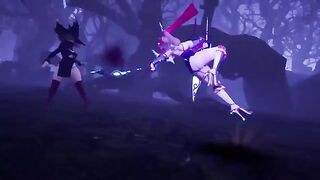 Under The Witch Alpha - Introduction to the Heroine Alice, a femdom animation