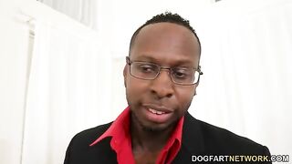 Payton Preslee's wedding turns into a hardcore interracial threesome