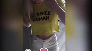 Exchange student #1 Encounter - the best amateur blowjob video