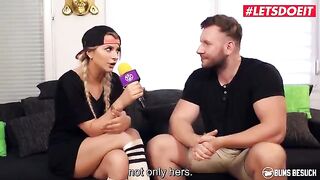 Ebony German pornstar Josy Black gets fucked by amateur guy