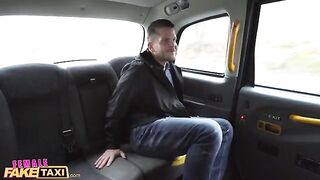 Female Fake Taxi Lady Gang gets her ass fucked hard in a steamy session