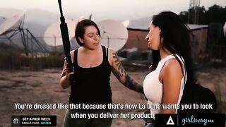 The Femdom boss Luna Star taught her whores to behave