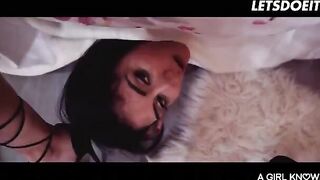 The girl came to her roommate to seduce and they began to lick each other’s pussies