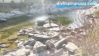 Public sex in the countryside of Cordoba, with a hot babe and intense action